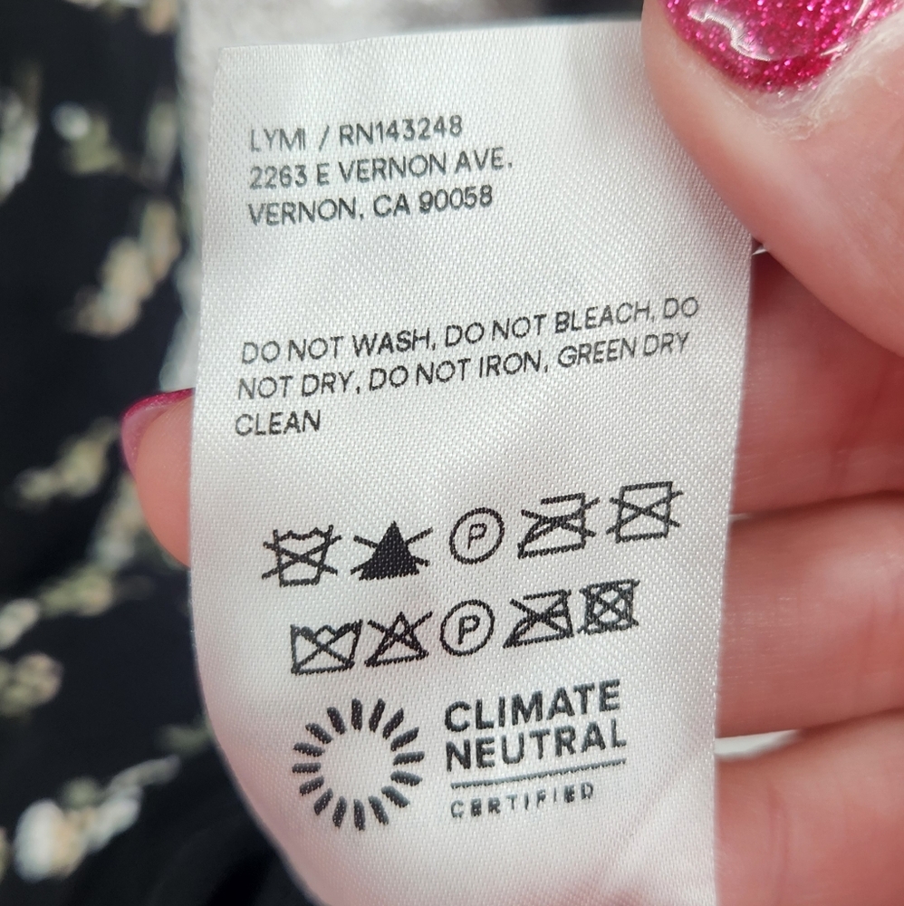 Reformation Remi Floral Mini Dress‎ 0 - Picture 5 of 6